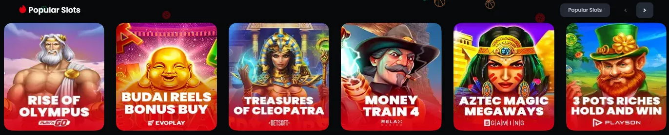 31bets casino popular slots